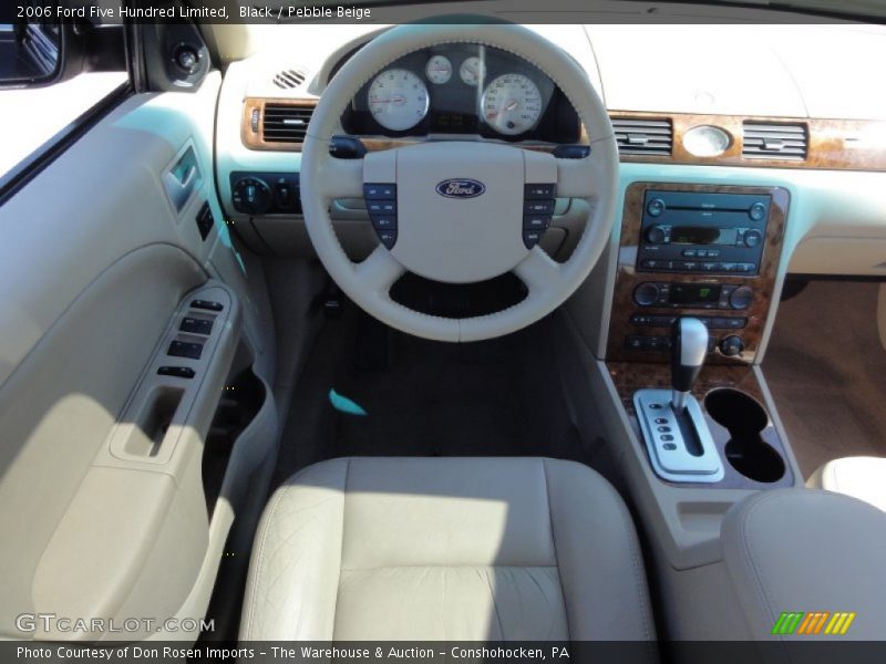 Black / Pebble Beige 2006 Ford Five Hundred Limited
