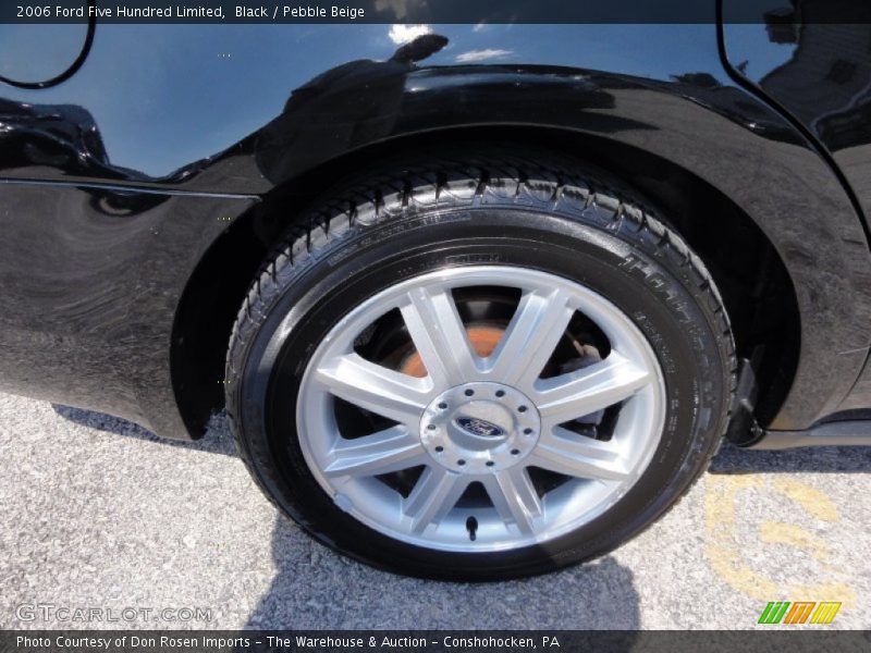 Black / Pebble Beige 2006 Ford Five Hundred Limited