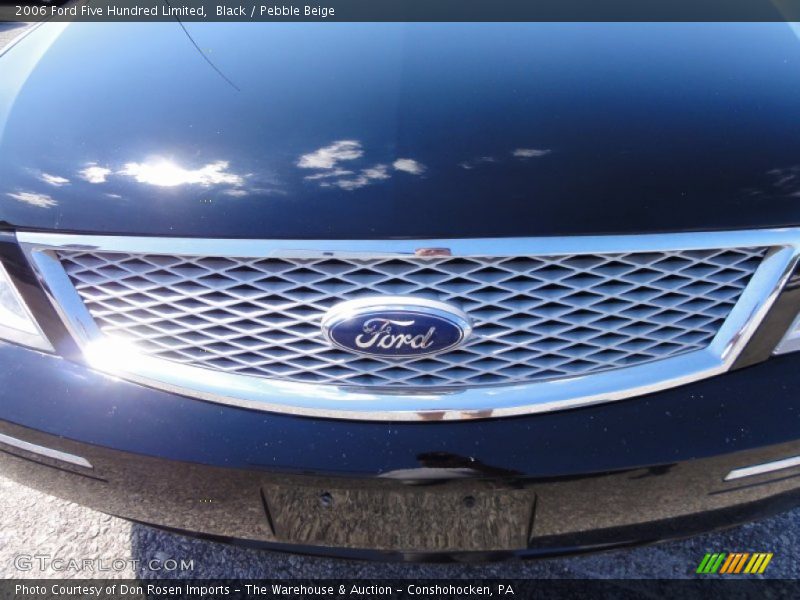 Black / Pebble Beige 2006 Ford Five Hundred Limited