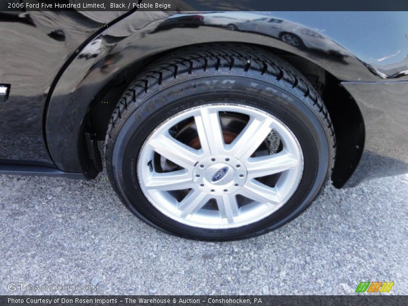 Black / Pebble Beige 2006 Ford Five Hundred Limited
