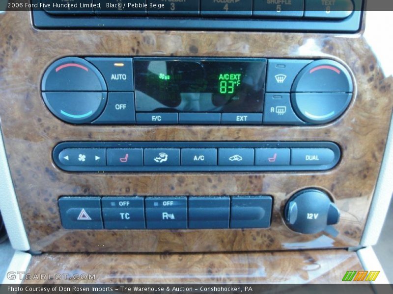 Controls of 2006 Five Hundred Limited