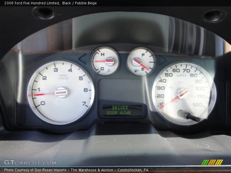  2006 Five Hundred Limited Limited Gauges