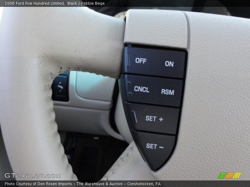 Controls of 2006 Five Hundred Limited