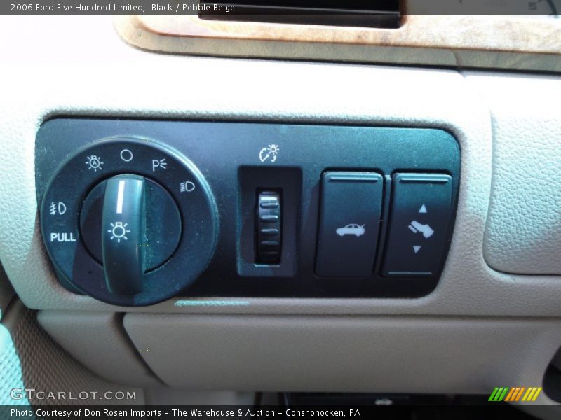 Controls of 2006 Five Hundred Limited