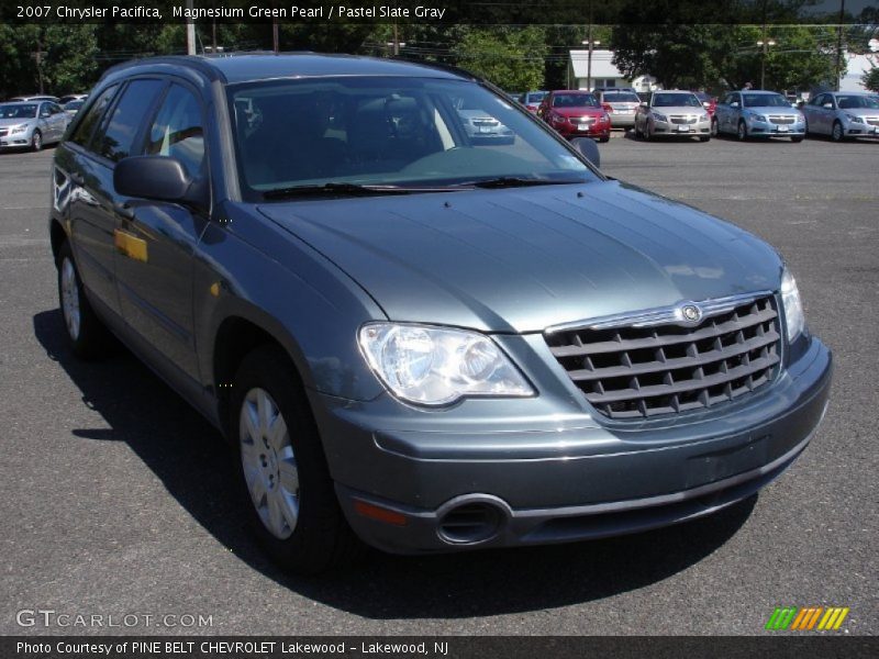 Magnesium Green Pearl / Pastel Slate Gray 2007 Chrysler Pacifica