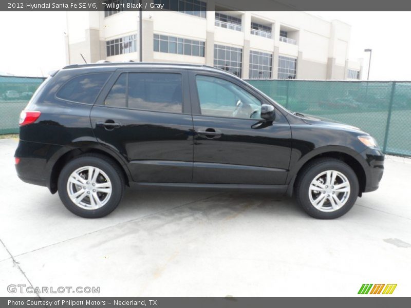  2012 Santa Fe SE V6 Twilight Black