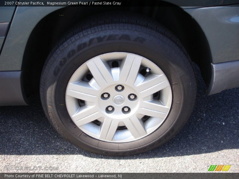 Magnesium Green Pearl / Pastel Slate Gray 2007 Chrysler Pacifica