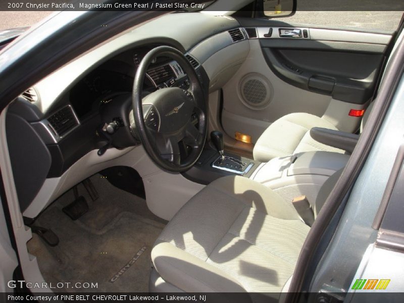 Magnesium Green Pearl / Pastel Slate Gray 2007 Chrysler Pacifica