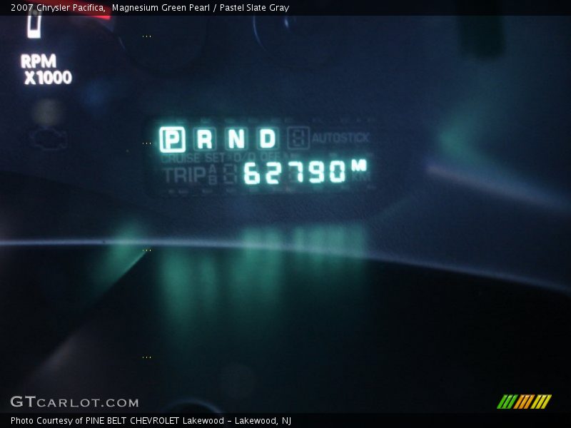 Magnesium Green Pearl / Pastel Slate Gray 2007 Chrysler Pacifica
