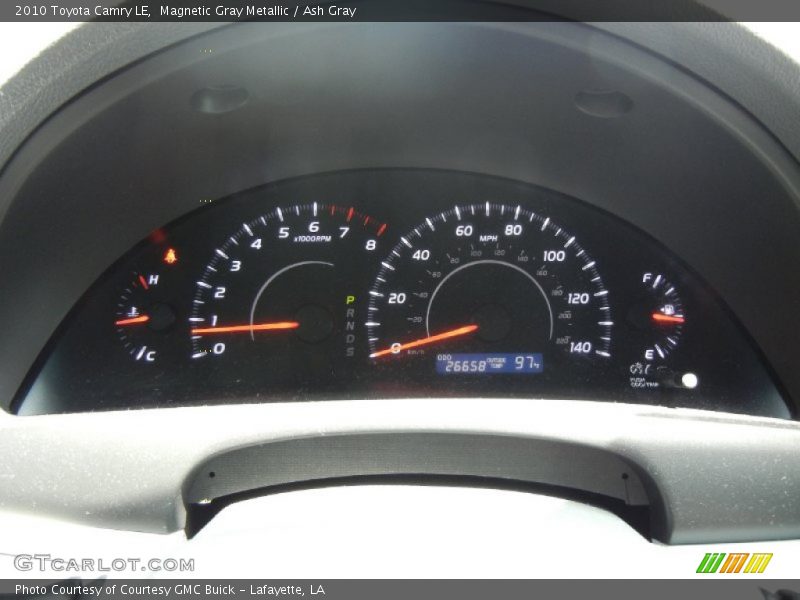 Magnetic Gray Metallic / Ash Gray 2010 Toyota Camry LE