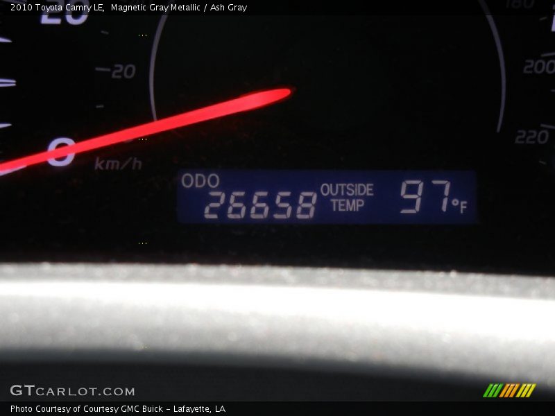 Magnetic Gray Metallic / Ash Gray 2010 Toyota Camry LE