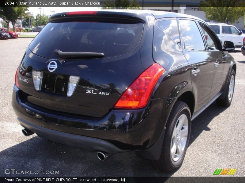Super Black / Charcoal 2004 Nissan Murano SE AWD