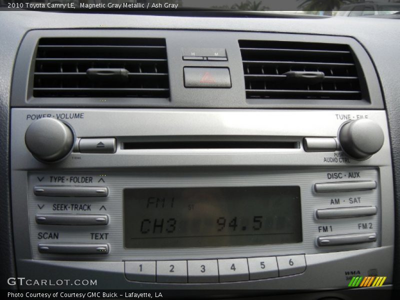 Magnetic Gray Metallic / Ash Gray 2010 Toyota Camry LE