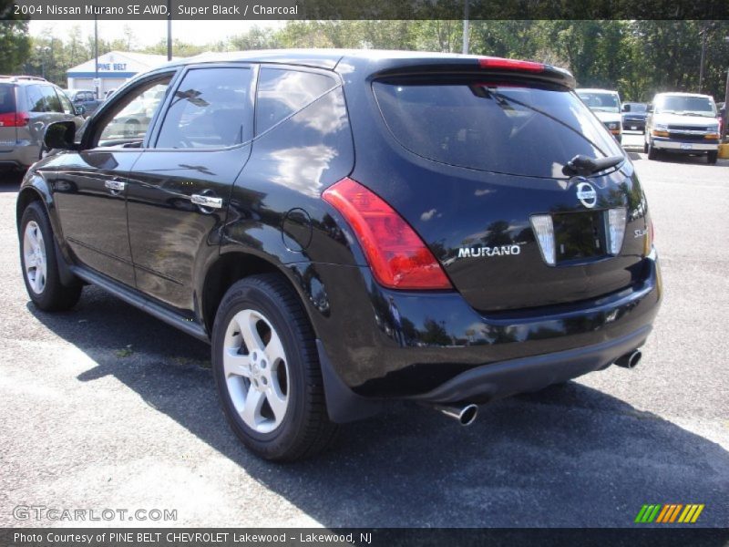 Super Black / Charcoal 2004 Nissan Murano SE AWD