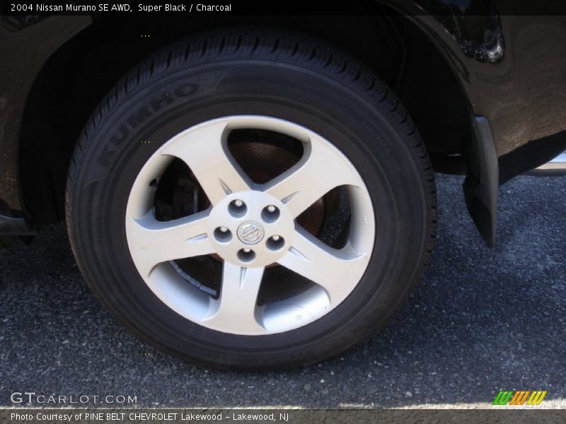 Super Black / Charcoal 2004 Nissan Murano SE AWD