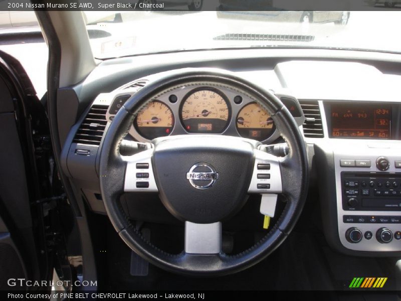 Super Black / Charcoal 2004 Nissan Murano SE AWD