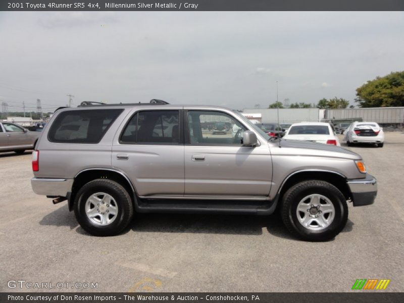 Millennium Silver Metallic / Gray 2001 Toyota 4Runner SR5 4x4