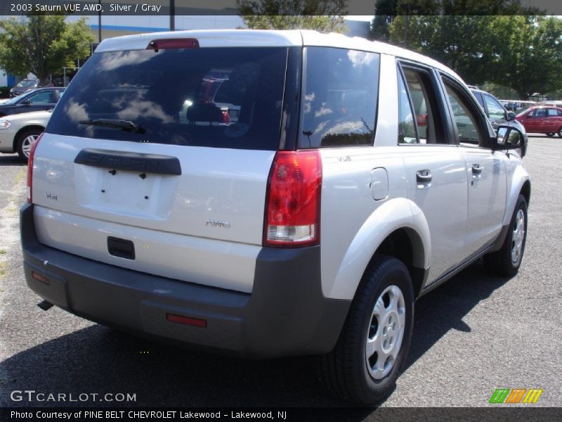 Silver / Gray 2003 Saturn VUE AWD
