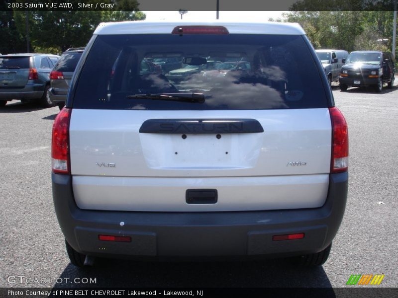 Silver / Gray 2003 Saturn VUE AWD