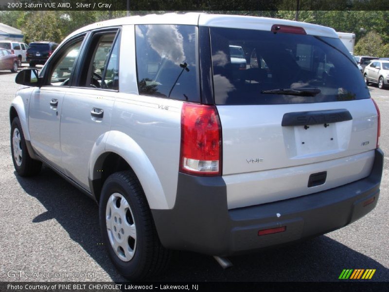 Silver / Gray 2003 Saturn VUE AWD