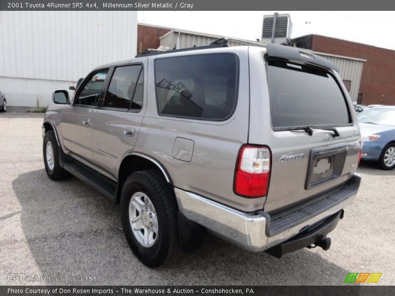 Millennium Silver Metallic / Gray 2001 Toyota 4Runner SR5 4x4