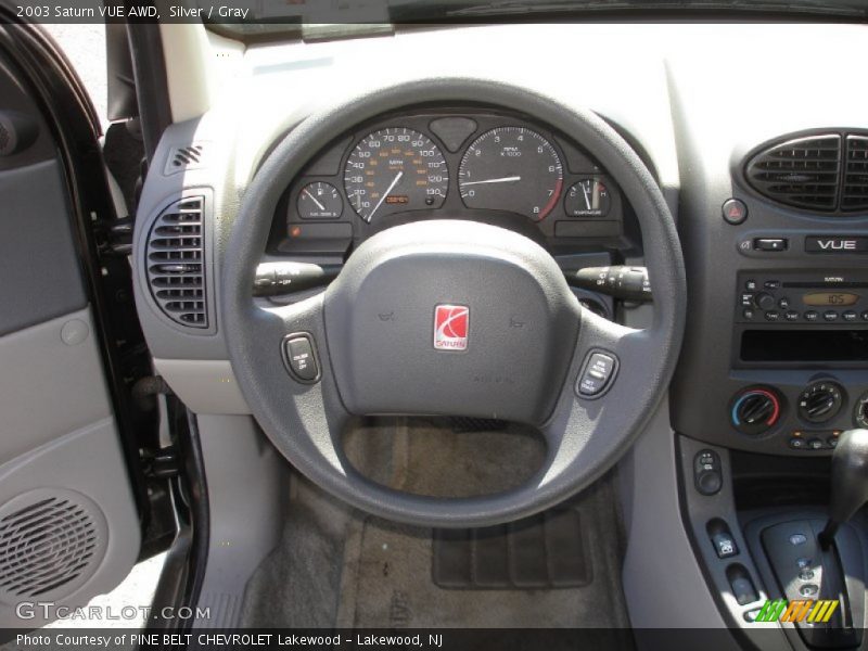 Silver / Gray 2003 Saturn VUE AWD