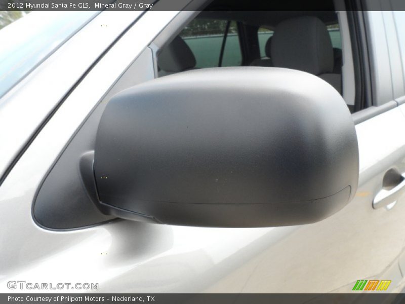Mineral Gray / Gray 2012 Hyundai Santa Fe GLS