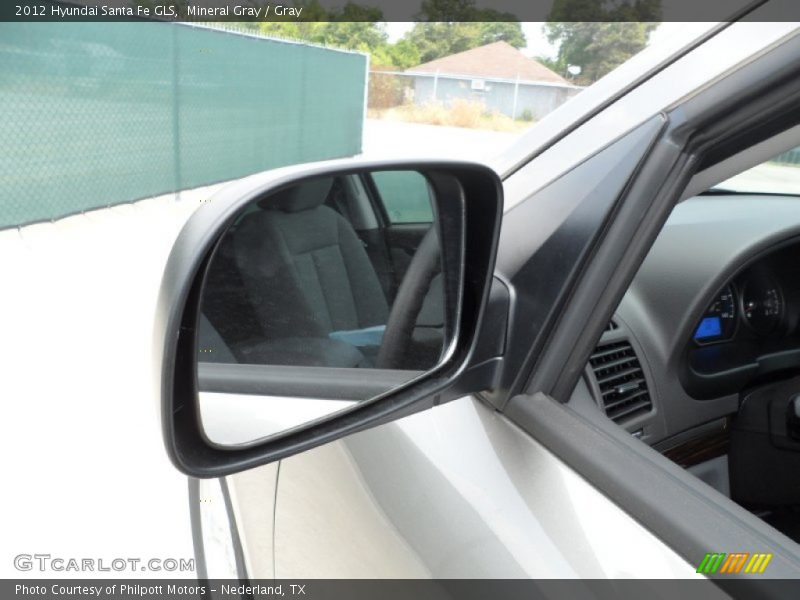 Mineral Gray / Gray 2012 Hyundai Santa Fe GLS