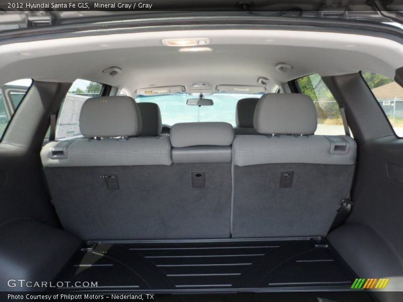 Mineral Gray / Gray 2012 Hyundai Santa Fe GLS