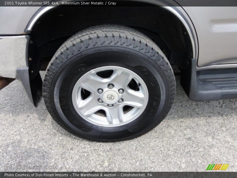 Millennium Silver Metallic / Gray 2001 Toyota 4Runner SR5 4x4