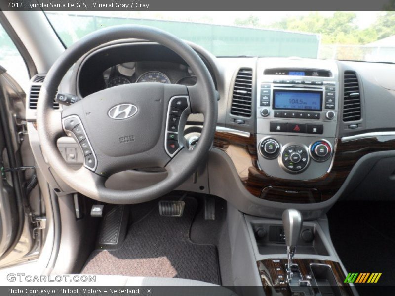 Dashboard of 2012 Santa Fe GLS