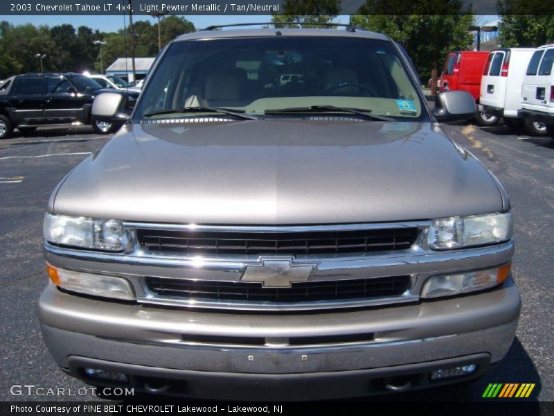 Light Pewter Metallic / Tan/Neutral 2003 Chevrolet Tahoe LT 4x4