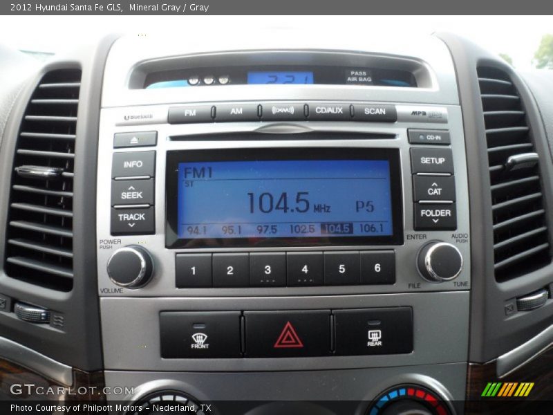 Audio System of 2012 Santa Fe GLS