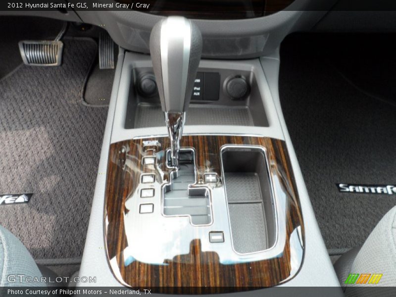  2012 Santa Fe GLS 6 Speed SHIFTRONIC Automatic Shifter