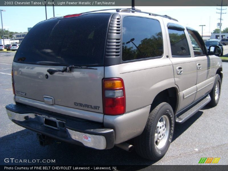 Light Pewter Metallic / Tan/Neutral 2003 Chevrolet Tahoe LT 4x4