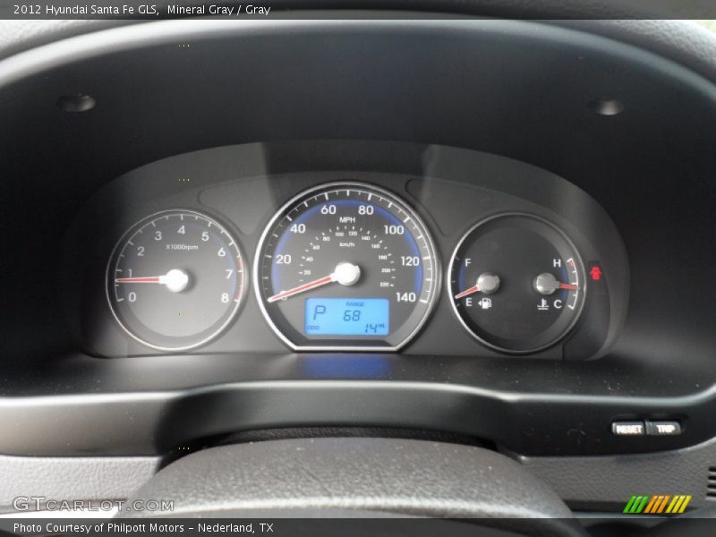  2012 Santa Fe GLS GLS Gauges
