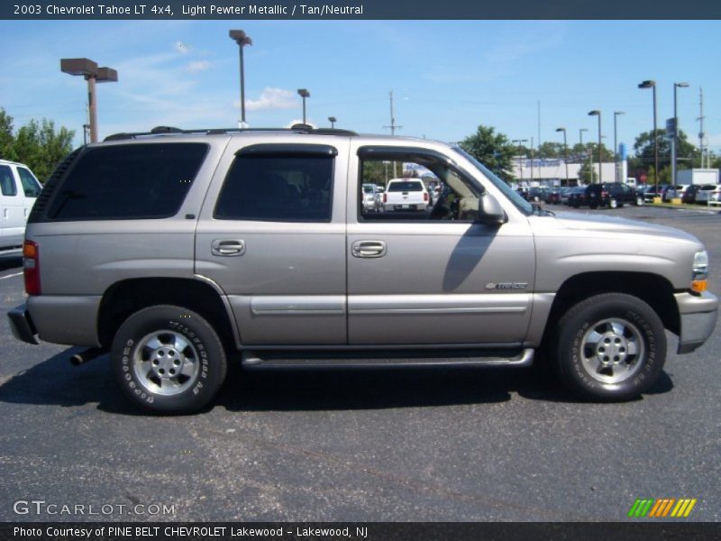 Light Pewter Metallic / Tan/Neutral 2003 Chevrolet Tahoe LT 4x4