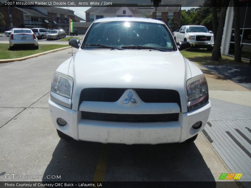 Arctic White / Slate 2007 Mitsubishi Raider LS Double Cab