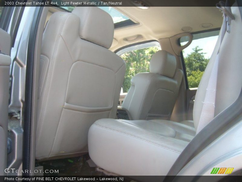Light Pewter Metallic / Tan/Neutral 2003 Chevrolet Tahoe LT 4x4