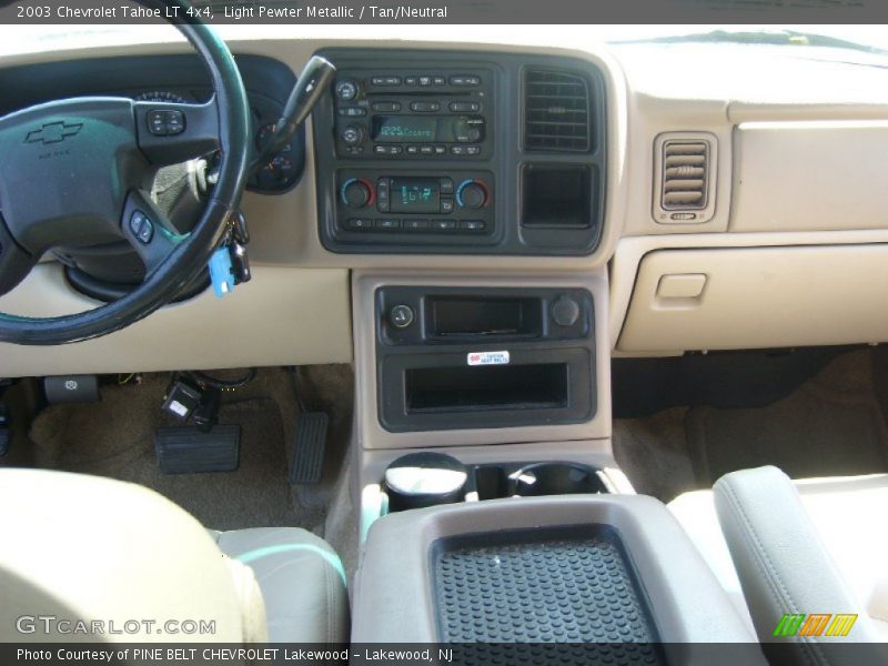 Light Pewter Metallic / Tan/Neutral 2003 Chevrolet Tahoe LT 4x4