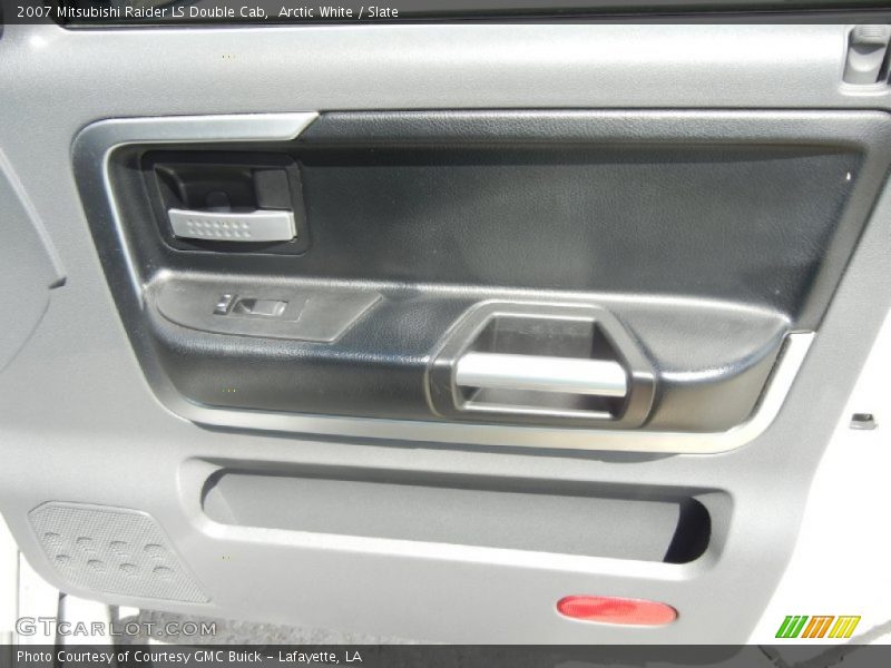 Arctic White / Slate 2007 Mitsubishi Raider LS Double Cab