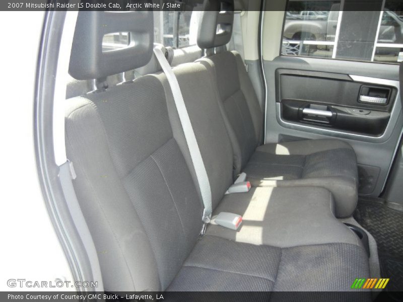 Arctic White / Slate 2007 Mitsubishi Raider LS Double Cab