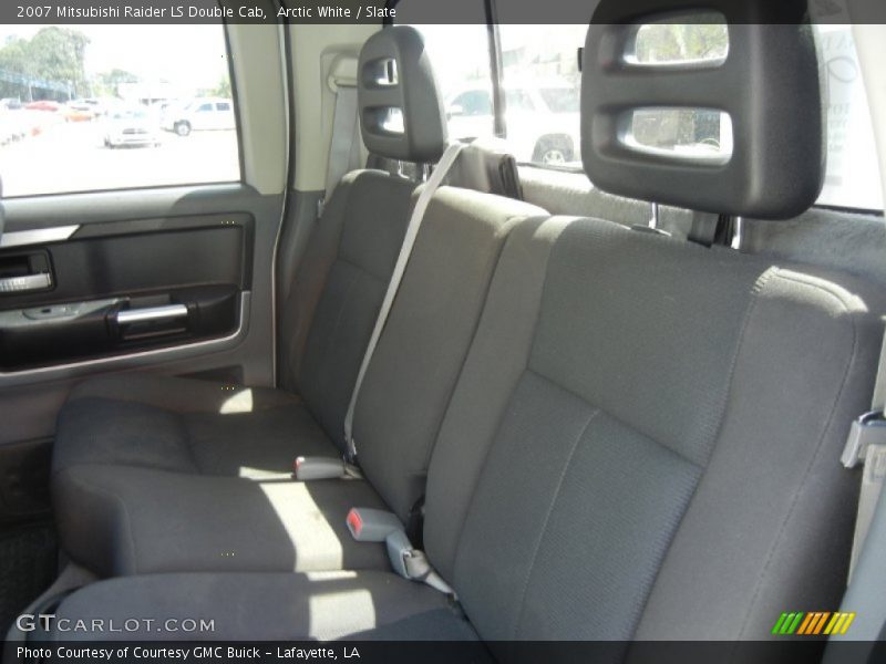 Arctic White / Slate 2007 Mitsubishi Raider LS Double Cab