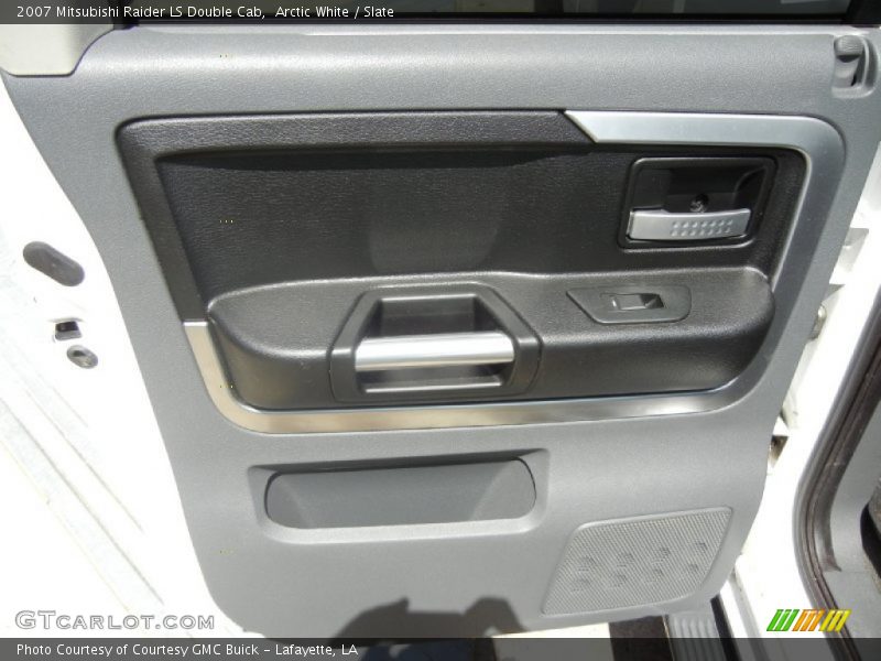 Arctic White / Slate 2007 Mitsubishi Raider LS Double Cab
