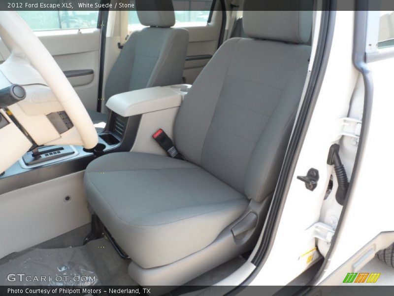 White Suede / Stone 2012 Ford Escape XLS