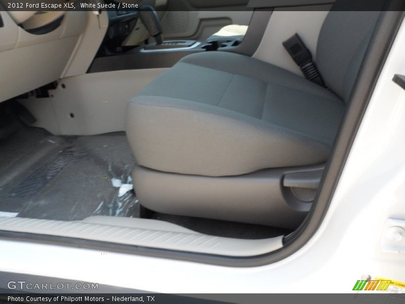 White Suede / Stone 2012 Ford Escape XLS