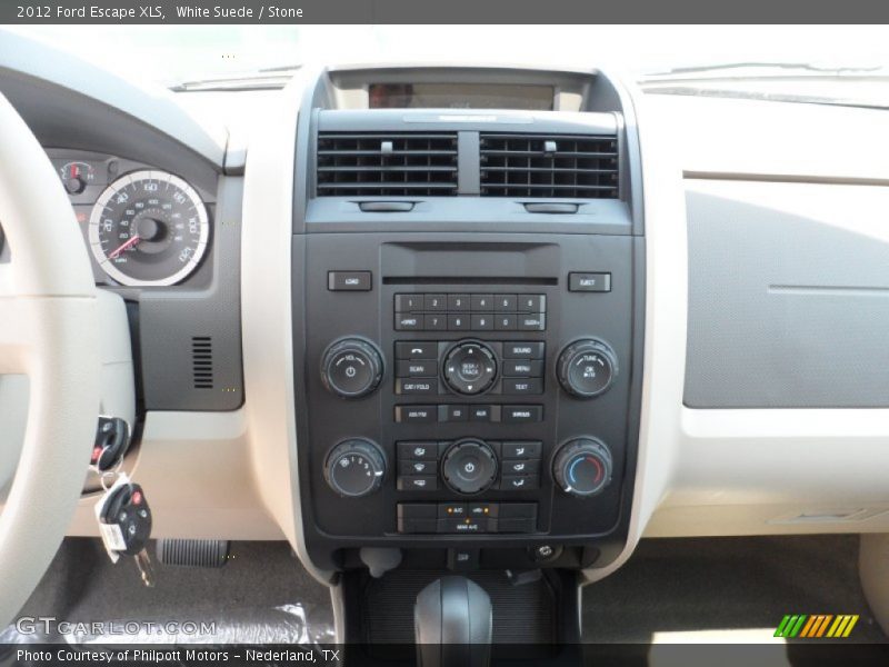 Controls of 2012 Escape XLS
