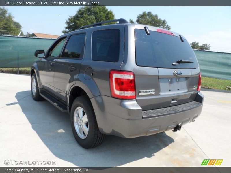 Sterling Gray Metallic / Stone 2012 Ford Escape XLT V6