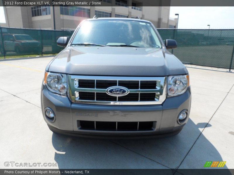 Sterling Gray Metallic / Stone 2012 Ford Escape XLT V6