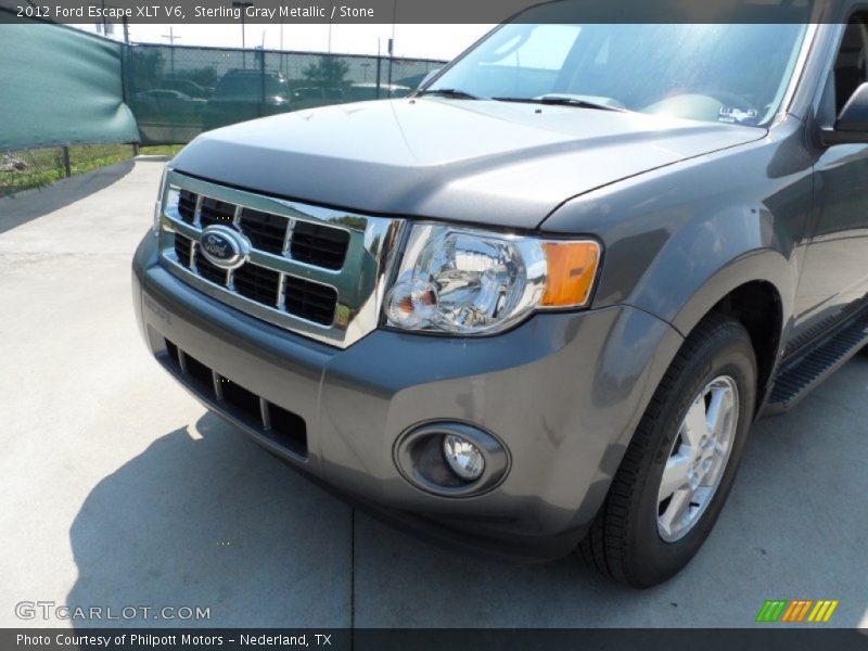 Sterling Gray Metallic / Stone 2012 Ford Escape XLT V6